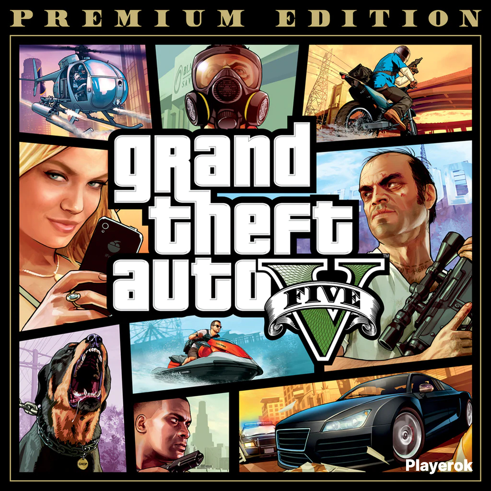 Купить 🥵 КЛЮЧ GTA 5 🥵 Grand Theft Auto V : Premium Edition Рокстар ключ ...