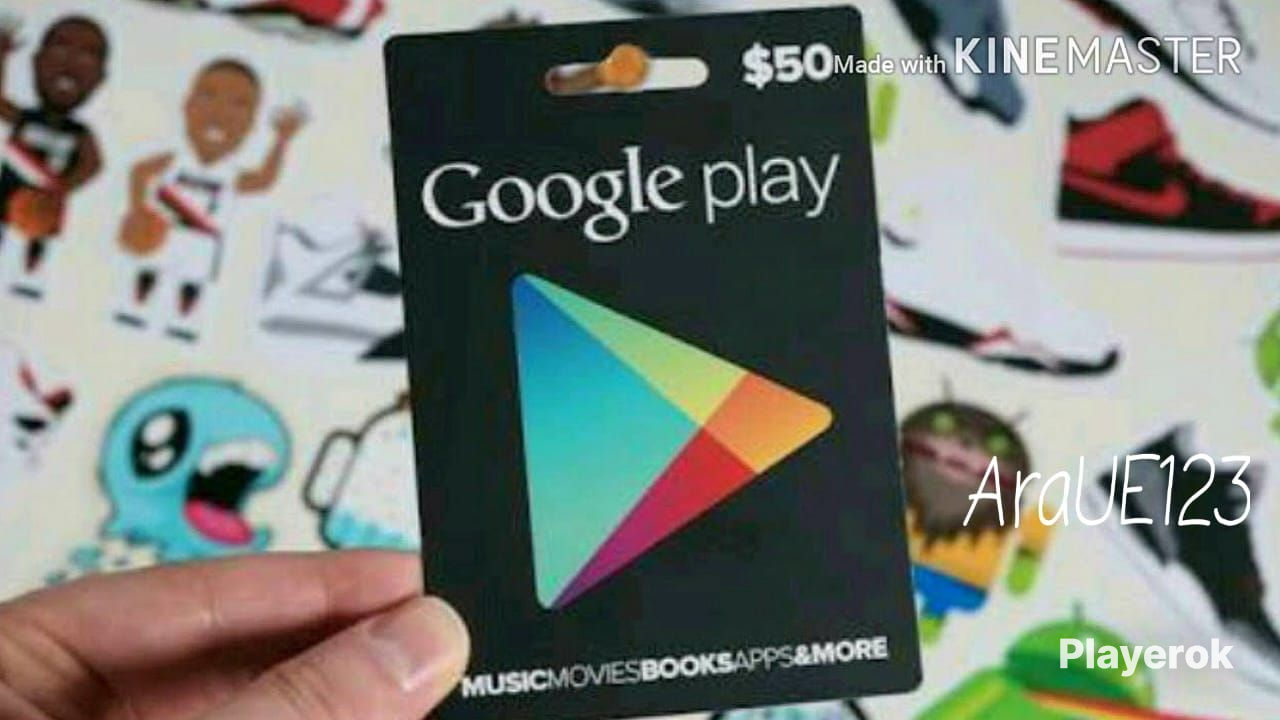 Купить ПОДАРОЧНАЯ КАРТА НА 50$ ДЛЯ ДОНАТА В ЛЮБЫЕ ИГРЫ Google Play за 3 ...