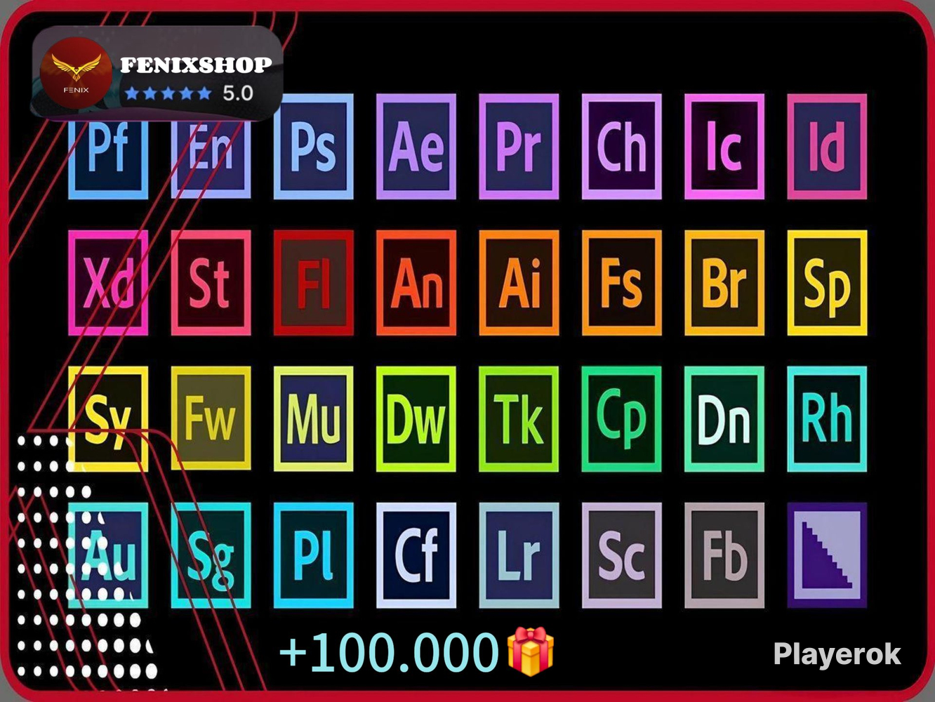 Купить 🔺️ВСЕ ПРОГРАММЫ ADOBE🔺️ + 100.000 🎁 Adobe за 90 ₽ - Другое Adobe
