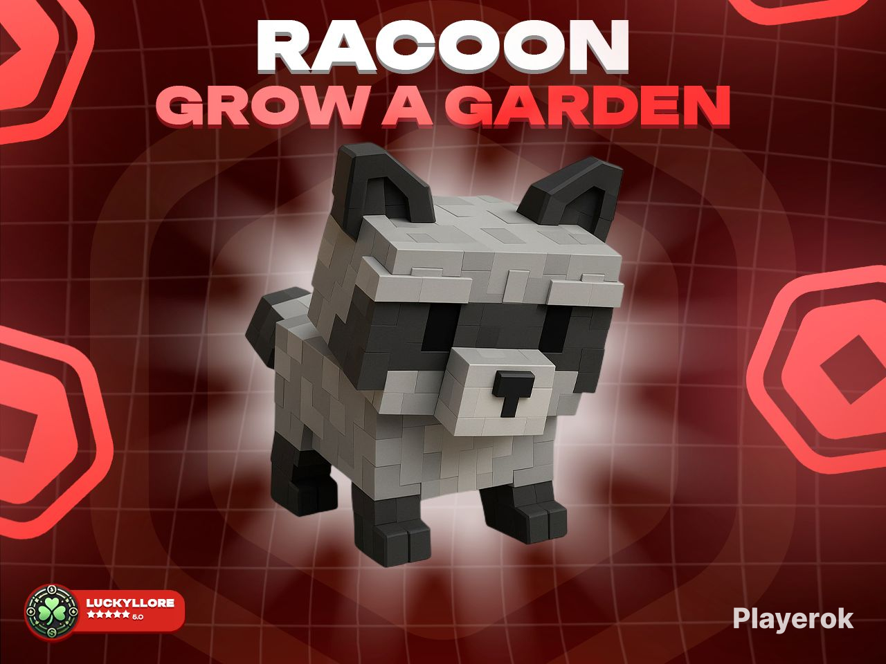 Купить 🦝 RACOON (ЕНОТ) 🦝 БЫСТРАЯ ВЫДАЧА GROW A GARDEN 🎮 Roblox за 474 ...