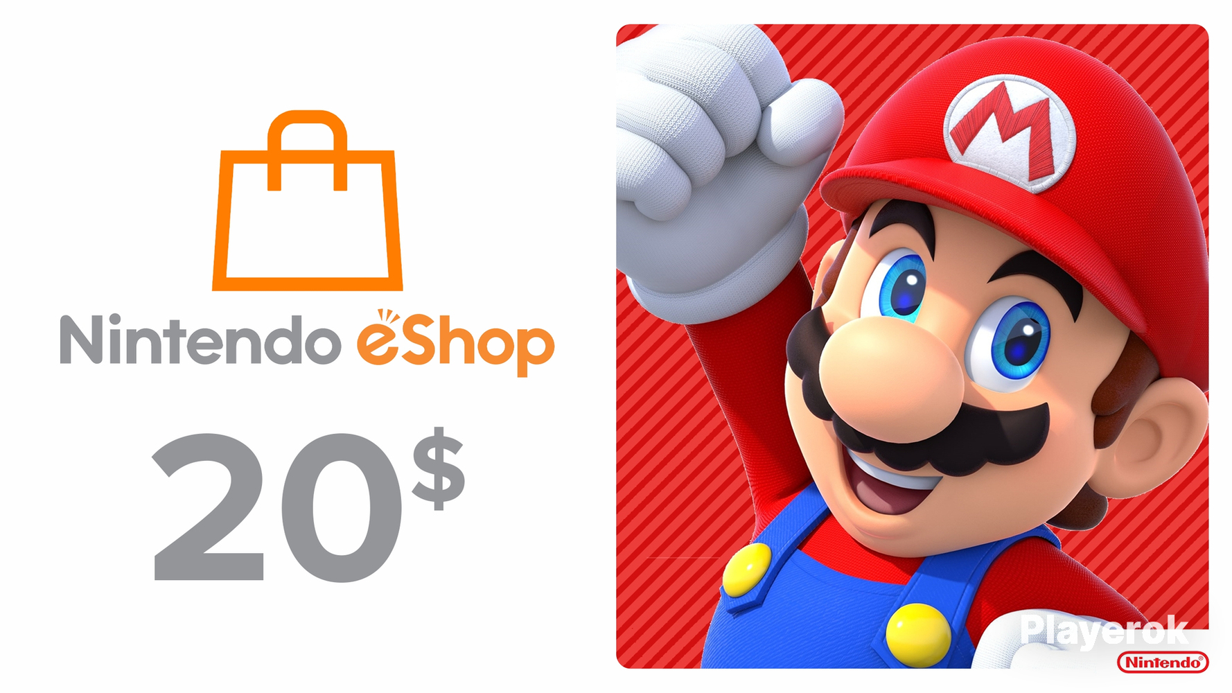 Купить 💲 20 USD Nintendo Eshop Карта оплаты Nintendo за 2 218 ...