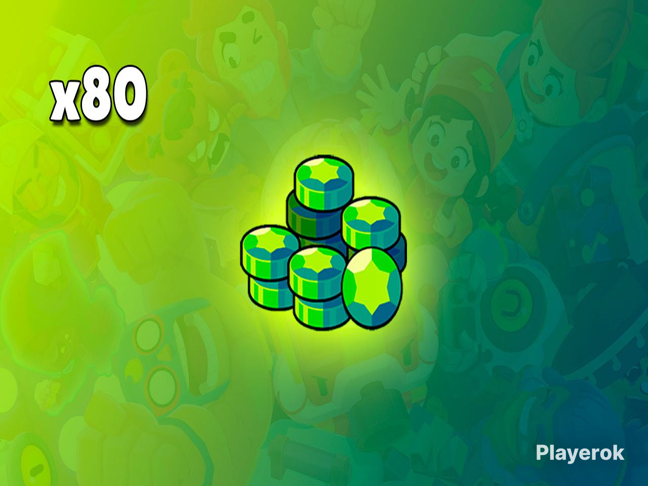 Купить 🦚 80 ГЕМОВ [МОМЕНТАЛЬНО] 🦚 Brawl Stars за 599 ₽ - Гемы Brawl Stars