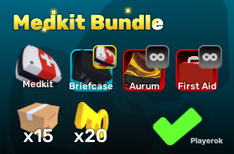 Купить 🎁RIVALS🎁 💎MEDKIT BUNDLE💎 Roblox за 260 ₽ - Предметы Roblox