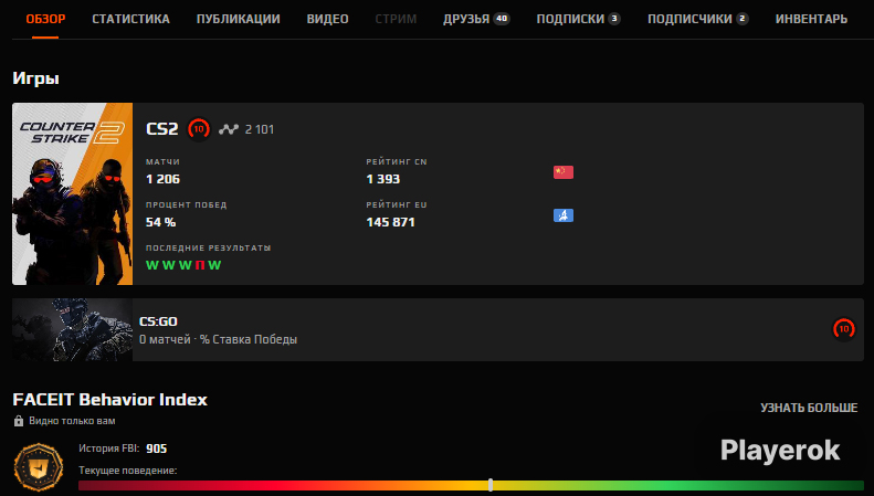 Купить FACEIT ACC 10 lvl 2100 elo Faceit за 2 500 ₽ - Аккаунты Faceit