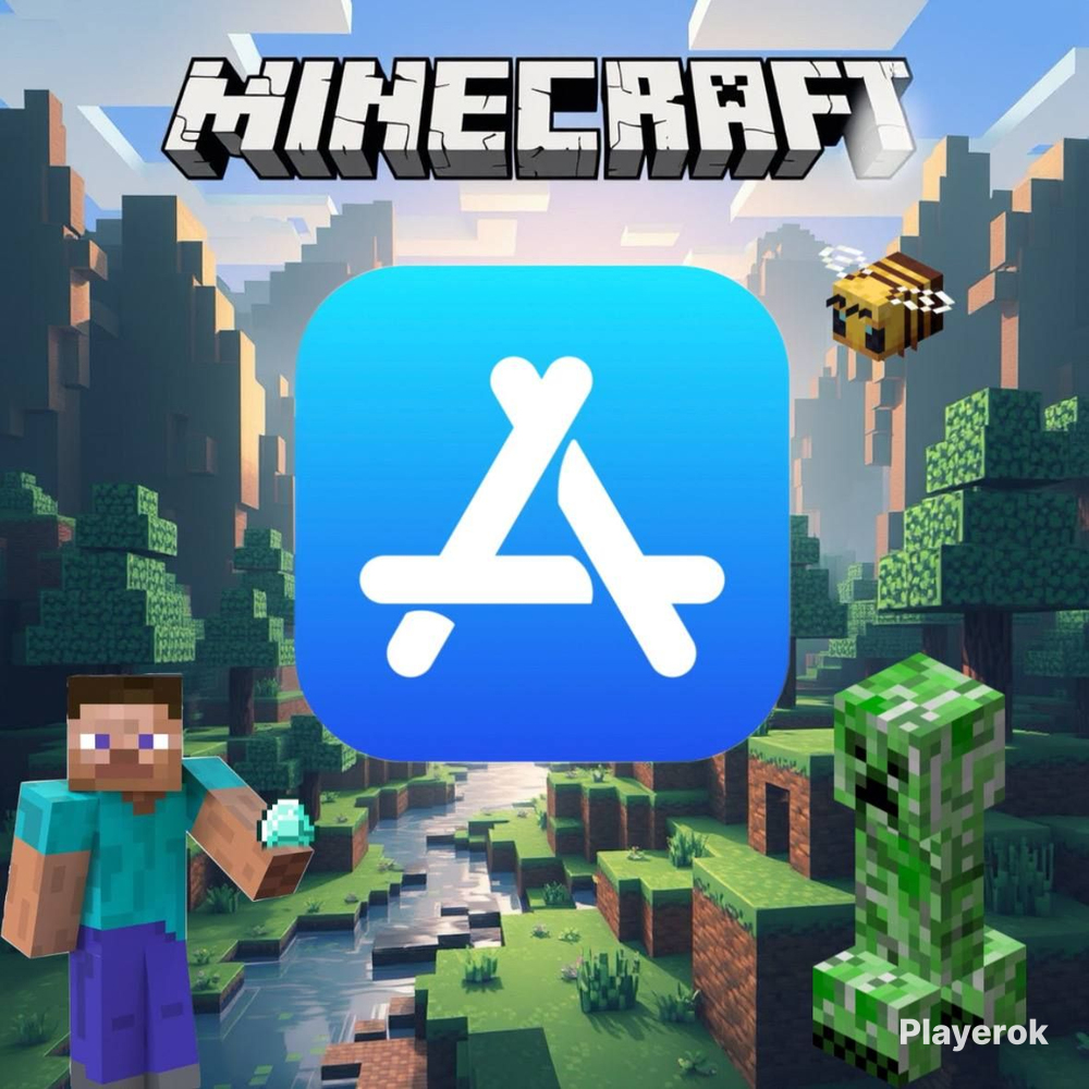 Купить 🍎AppStore Minecraft лицензия🍎+😊МЕГА ПОДАРОК😊 Minecraft за 150 ...
