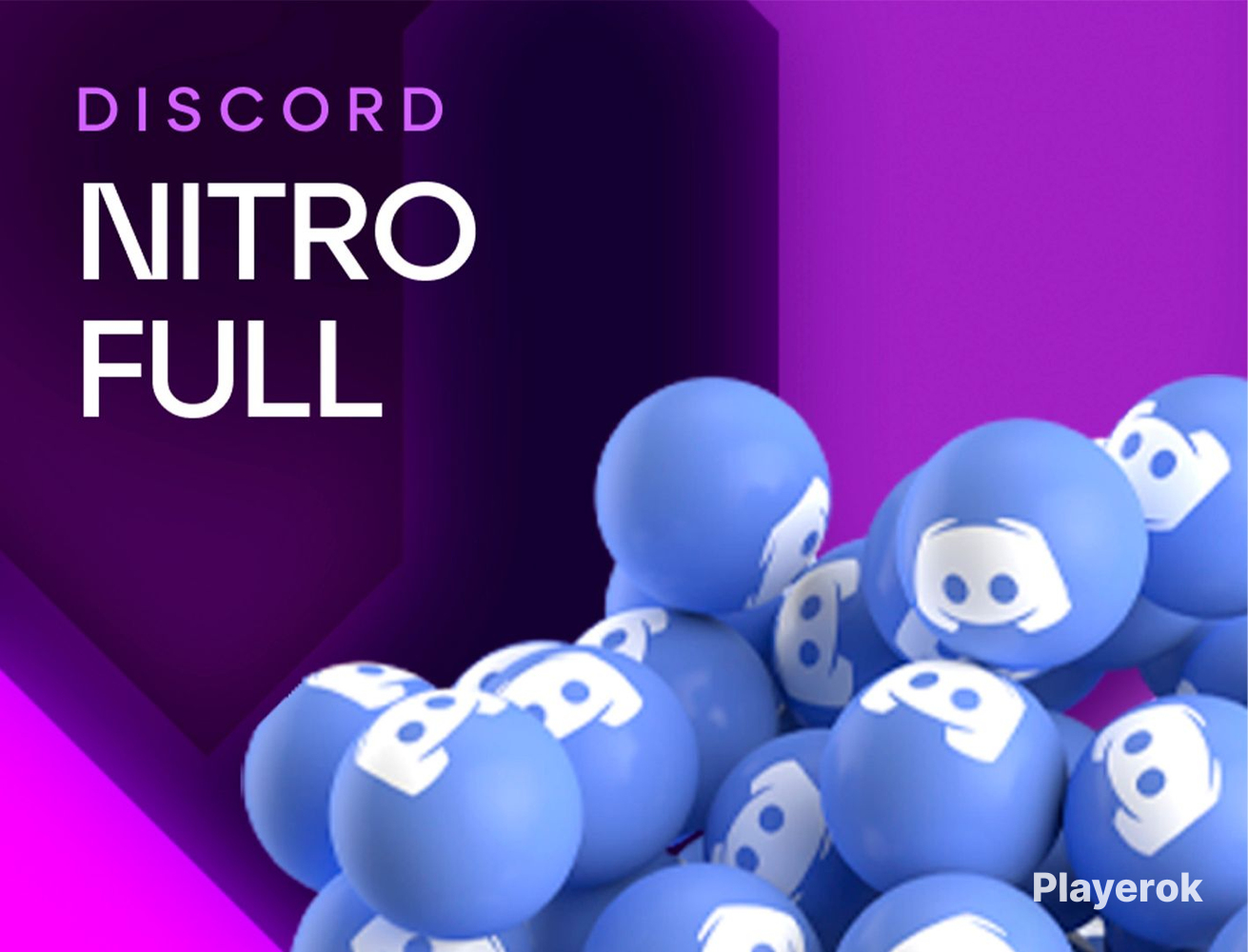Купить 🔥DISCORD NITRO FULL на 1 месяц🔥 Discord за 410 ₽ - Nitro Discord