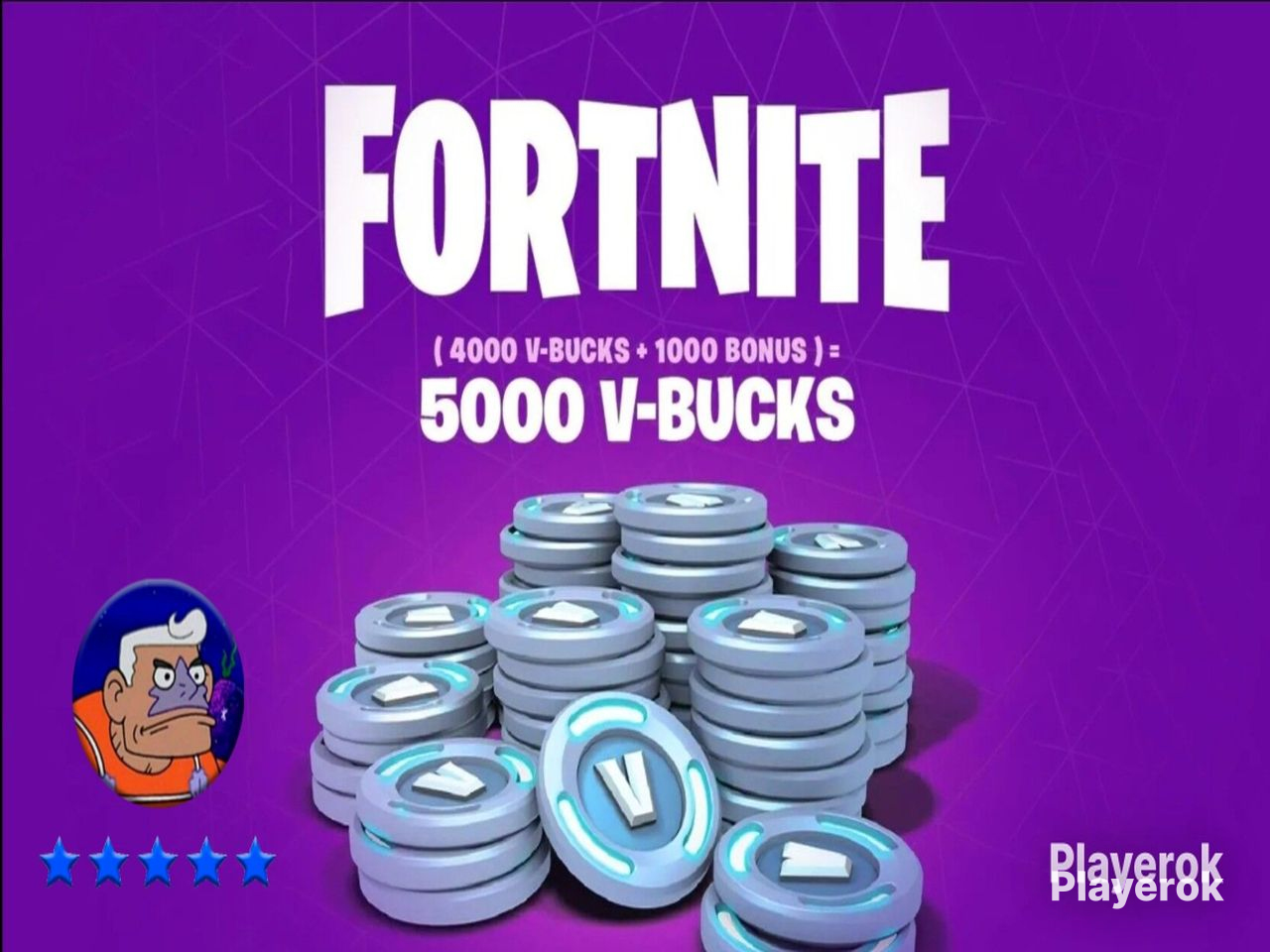 Купить 5000 V-BUCKS НА ВАШ АККАУНТ В ПРОФИЛЕ ДЕШЕВЛЕ EGS(не xbox ...