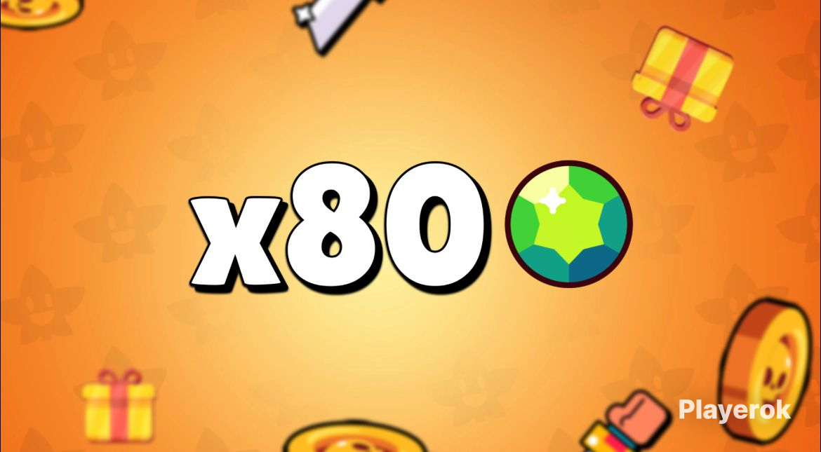 Купить 80 ГЕМОВ ПО ВЫГОДНЫМ ЦЕНАМ Brawl Stars за 679 ₽ - Гемы Brawl Stars