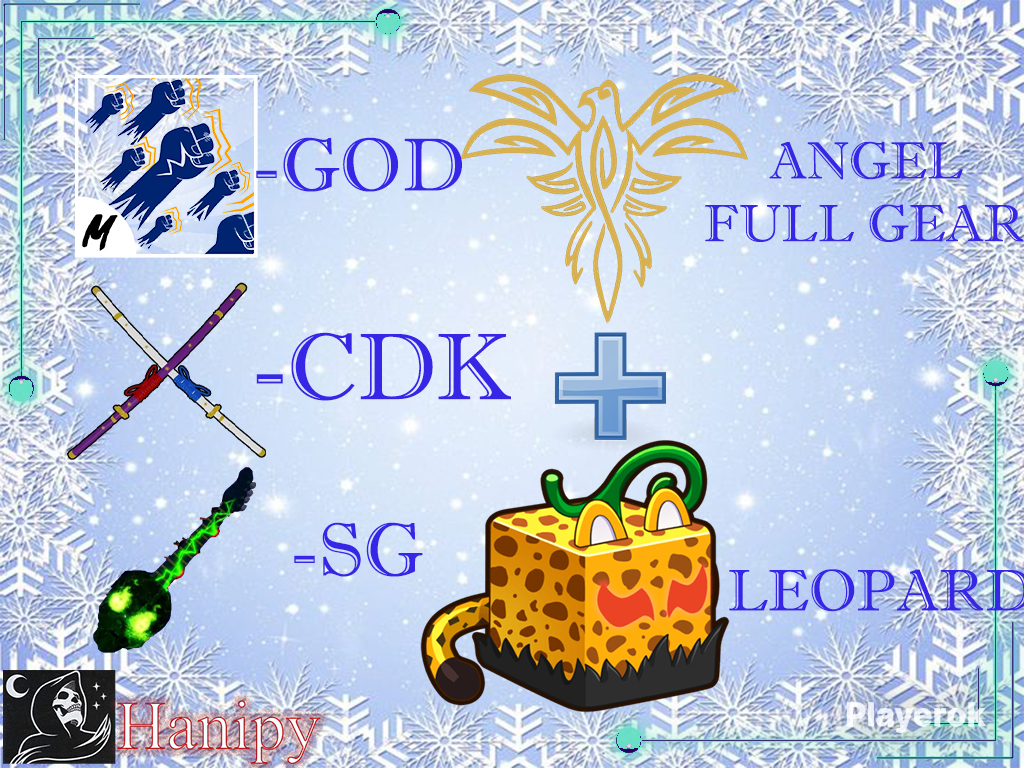 Купить ️|2550lvl |👀ANGEL V4( FULL GEAR)👀|🔪CDK |👊GodHuman|LEOPARD|SG ️ ...