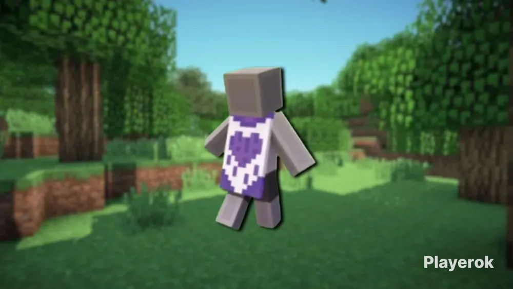 Купить Minecraft Twitch Purple Heart Cape 2024 - КЛЮЧ АКТИВАЦИИ ...