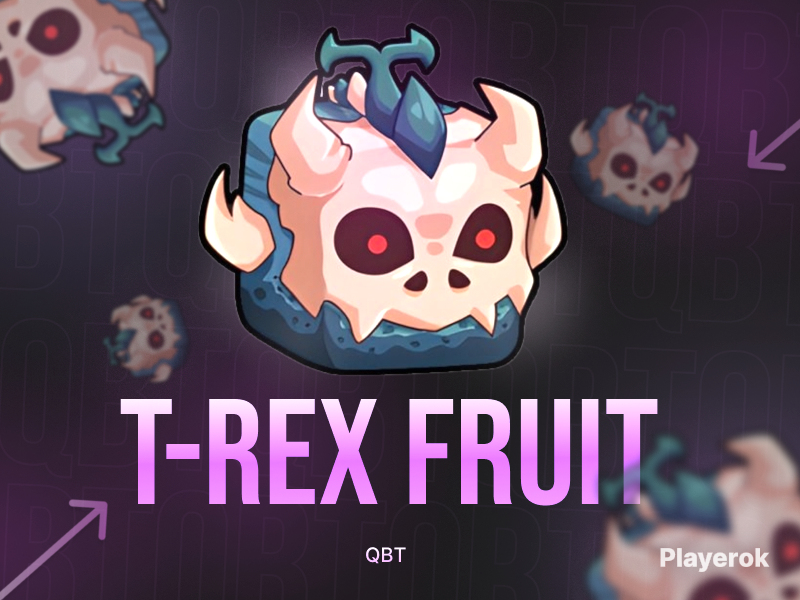 Купить 👀T-REX FRUIT👀Т-РЕКС ФРУКТ👀 Roblox за 90 ₽ - Предметы Roblox