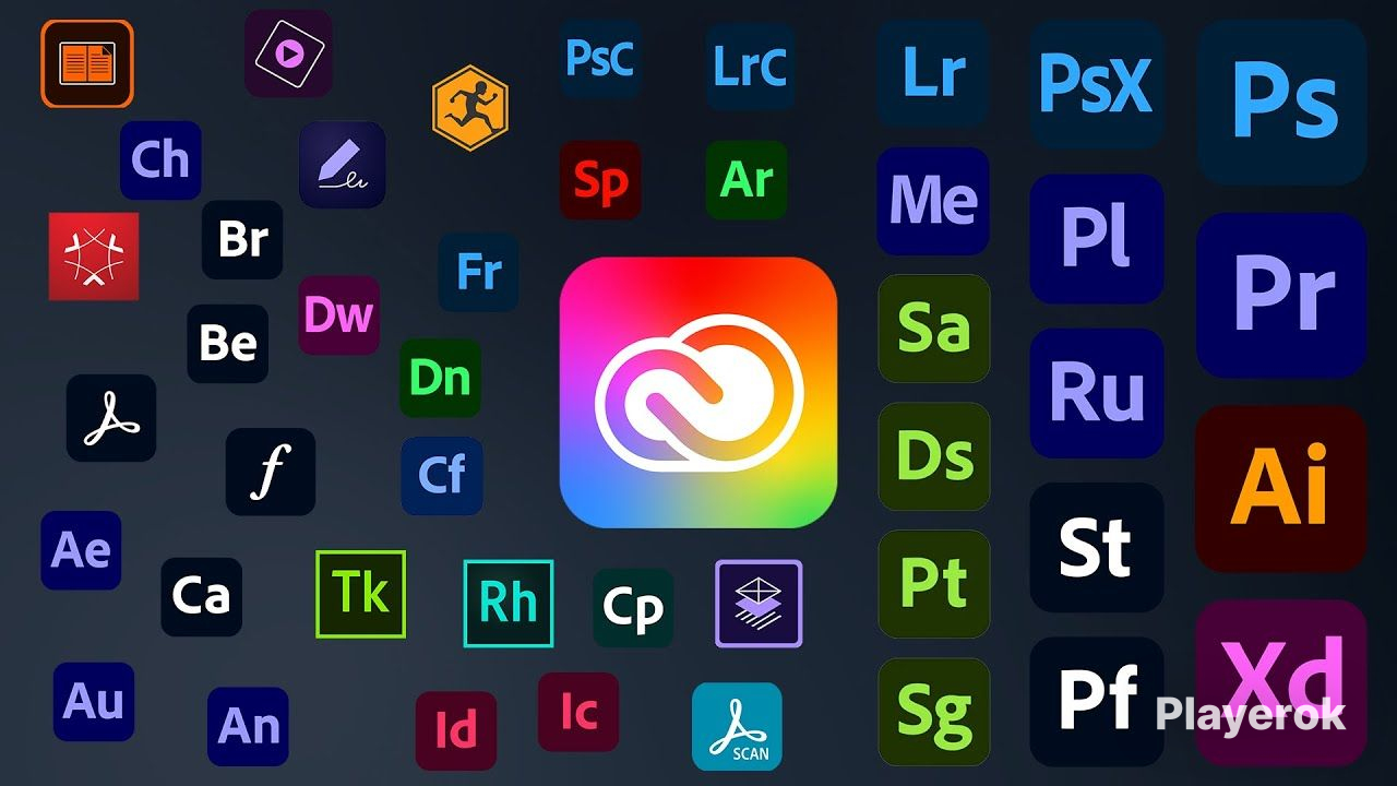Купить ПРОГРАМЫ ДЛЯ МОНТАЖА И ДИЗАЙНА⭐ВСЕ ПРИЛОЖЕНИЯ ADOBE 2024 Adobe ...