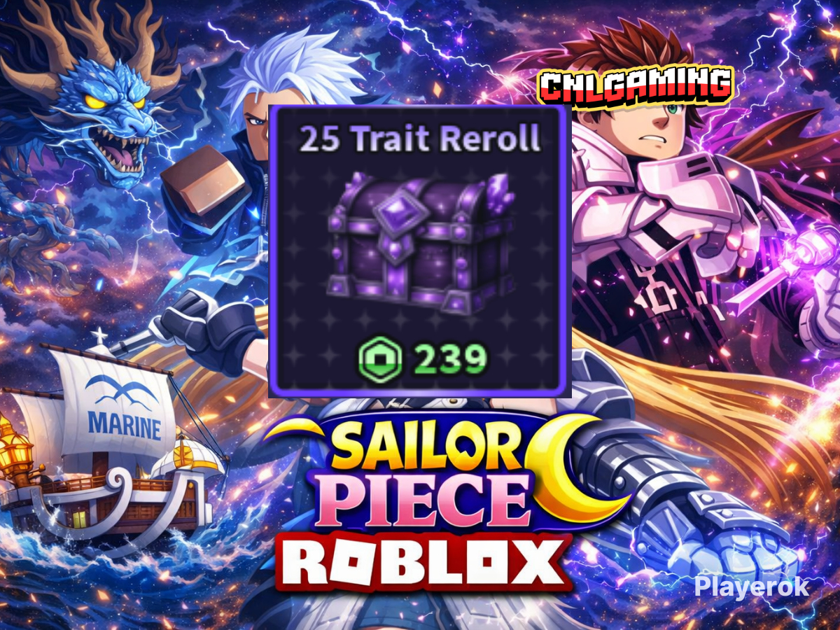 Купить 25 Trait Reroll [239R] | 𝐂𝐍𝐋 𝐓𝐞𝐚𝐦🌞💸Лучшая цена💸🌞 Roblox за 131 ...