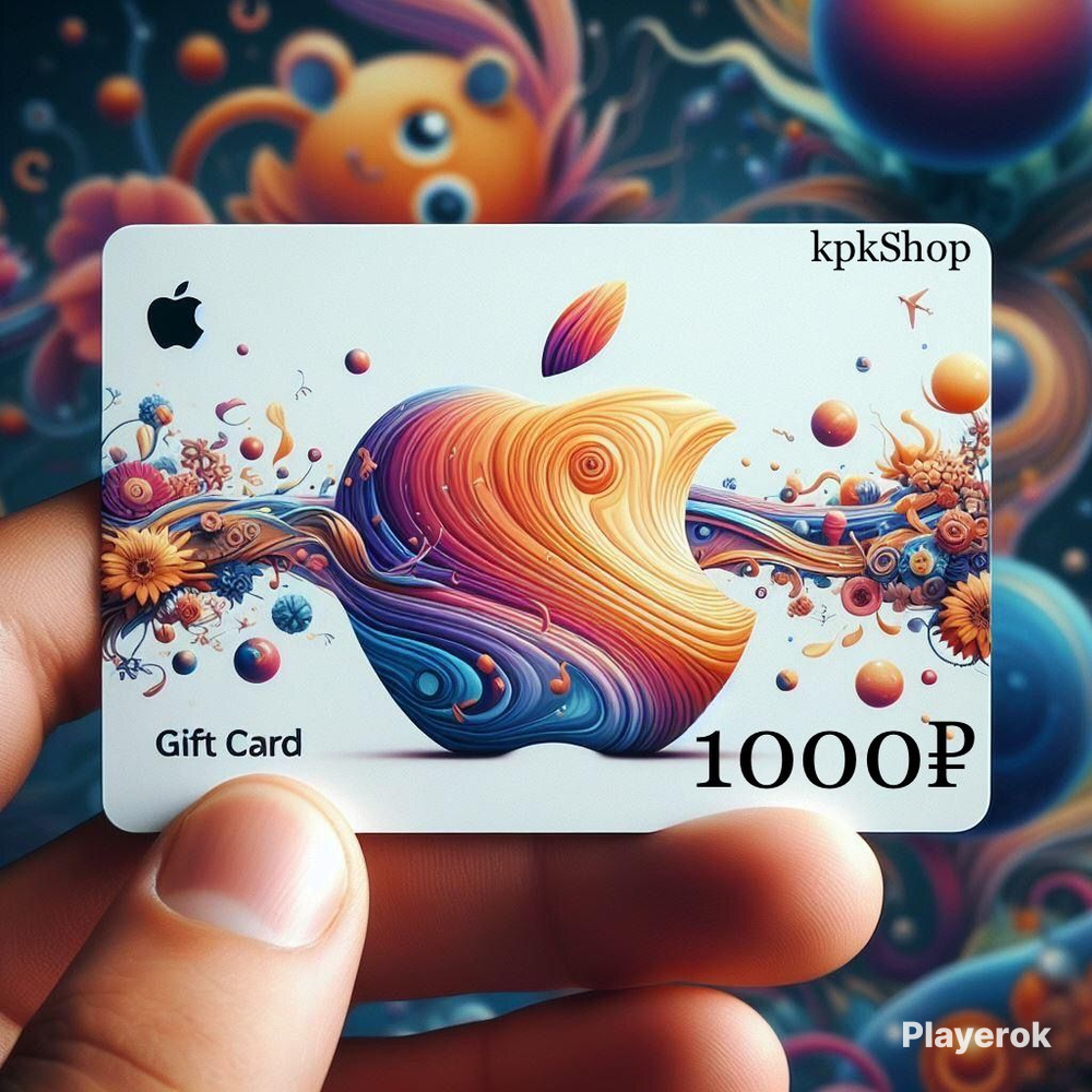 Купить 🎟📱Карта пополнения Apple ID 1000руб (AppStore,iTunes) iTunes за ...